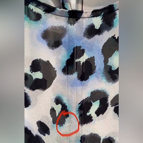 High Low Leopard Tunic Blouse - Picture 6 of 6